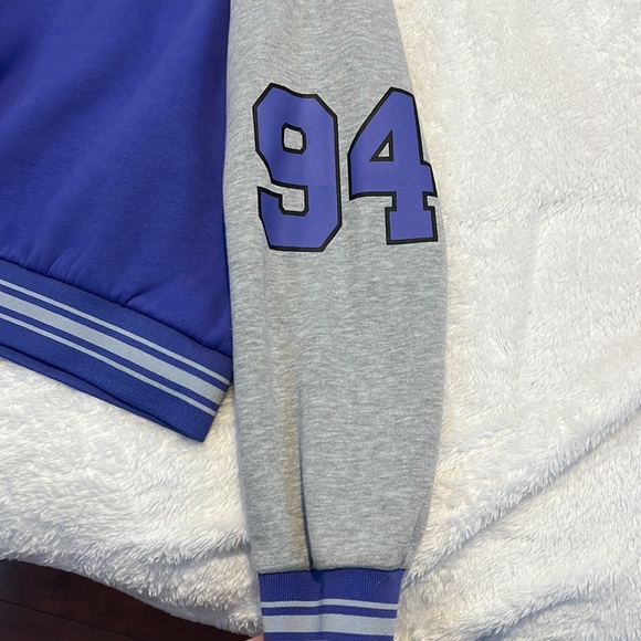 Boston Graphic Oversized Varsity Jacket - Picture 3 of 3